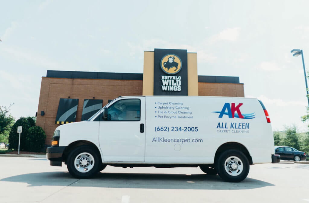 All Kleen Cleaning and Restoration Van